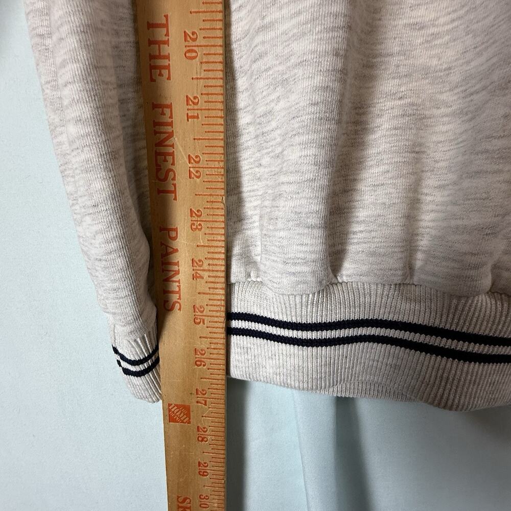 VTG University Cambridge Ringer Sweatshirt Crew RARE Academia SIZE SMALL 80s 90s - Picture 12 of 15